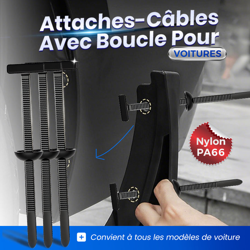 Lot De 100 Attaches Câbles Noires - Liens Nylon, Longueur 140mm, Largeur 3.6mm, Royaume-Uni