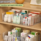 🔥Porte-médicaments télescopique transparent — Extensible, idéal pour ranger votre armoire à pharmacie 💊🗄️