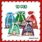 Sac cadeau de Noël haut de gamme à cordo