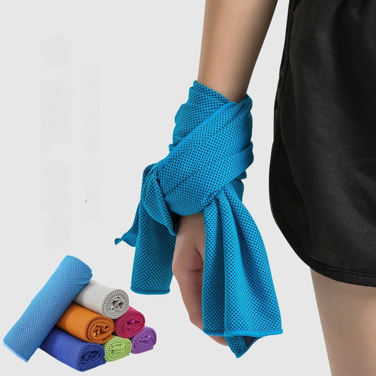 ❄️Serviette rafraîchissante respirante et réutilisable pour le sport