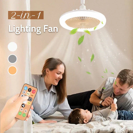 💡🔥 50 % DE RÉDUCTION ! Ventilateur de plafond LED avec télécommande – 3 vitesses, moteur CC silencieux et éclairage à intensité variable – Idéal pour la chambre et le salon ✨