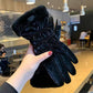 Gants chauds en peluche avec doigts tactile