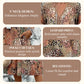 🔥Robe Midi Léopard Femme à Col en V 🐆 Style Safari Décontracté avec Poches pour le Quotidien & les Loisirs