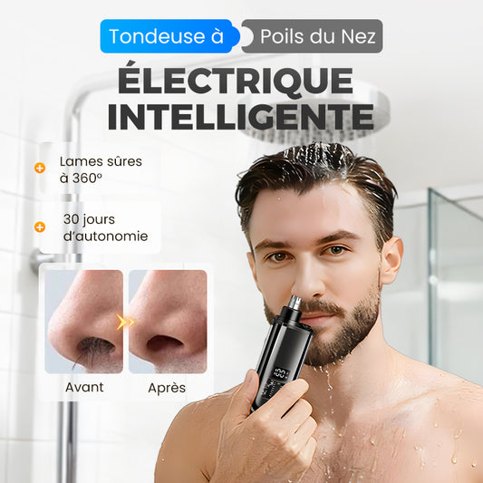 Tondeuse électrique intelligente pour poils de nez