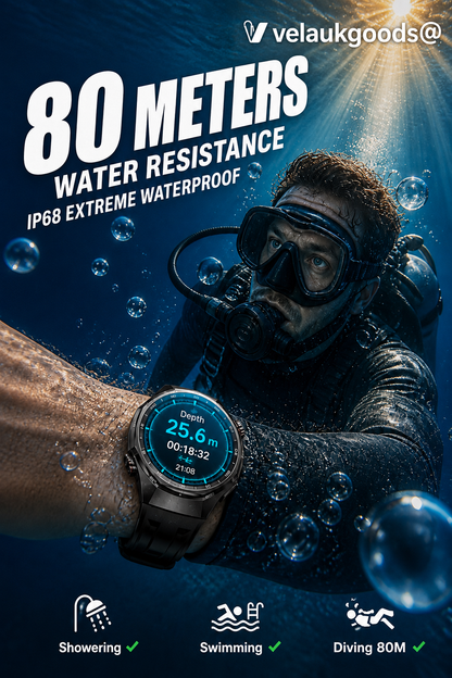 Montre connectée GT6pro avec fonction d'appel Bluetooth – Best-seller