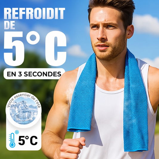 ❄️Serviette rafraîchissante respirante et réutilisable pour le sport