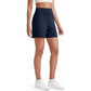 Bermuda de sport taille haute pour femme avec poches – Course à pied, yoga, tenue décontractée d'été（Livraison gratuite à partir de 2 articles