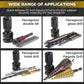 💥 Adaptateur pour douille à tige hexagonale 1/4" – 1/2" vers 1/4", à démontage rapide