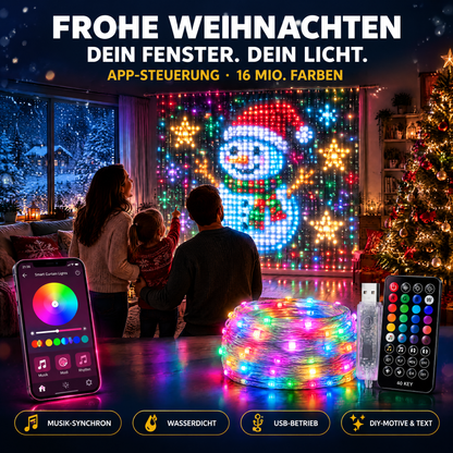 💡50% RABATT JETZT ! Lampe de jardin LED étanche – Commande par application, synchronisation musicale et éclairage individuel – Parfait pour les fêtes, les jardins et l'espace ✨