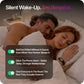 ⌚ Réveil vibrant silencieux DREANNO® - Dispositif de réveil à porter au poignet pour les gros dormeurs, évite de déranger votre partenaire, 2 niveaux d'intensité, jusqu'à 10 alarmes, batterie rechargeable de plus de 40 jours