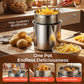 🔥Promotion exceptionnelle : 49 % de réduction🔥 Friteuse multifonction en acier inoxydable 304