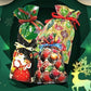 Sac cadeau de Noël haut de gamme à cordo