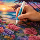 🔥 Dernier jour : 50 % de réduction – 💎 Ensemble stylo et plateau distributeur automatique de perles pour peinture au diaman