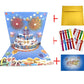 📢📢50% de réduction ! Carte d’Anniversaire Magique – Gâteau 3D, Musique & Feux d’Artifice en un Souffle 🎂🎇
