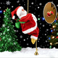 🎅 60% DE RÉDUCTION! ✨ SANTA CLAUS ÉLECTRIQUE - Design Interactive avec Effets Lumineux, Cadeau Magique pour la Décoration de Noël Familiale 🎁🌟