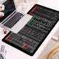 Tapis de clavier antidérapant