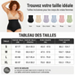 Culotte taille haute antibactérienne sans coutures pour femme