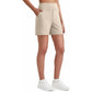 Bermuda de sport taille haute pour femme avec poches – Course à pied, yoga, tenue décontractée d'été（Livraison gratuite à partir de 2 articles