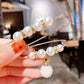 Broche perlée Clips de décoration pour vêtements
