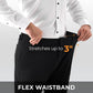 Pantalon classique pour hommes avec une grande part de stretch
