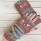 🎁 Promotion du dernier jour 49 % DE RÉDUCTION 🐱 Gants tricotés pour femmes avec motif chat — Pour des mains au chaud et des doigts libres 🧶