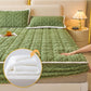 🛏️ 50% OFF! 🎁 WARM FITTED BED SHEET - Brushed Flannel & Deep Pocket (Up to 40cm), Non-Slip Corners for All-Season Comfort❄️🛌