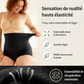 Culotte taille haute antibactérienne sans coutures pour femme