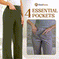 Pantalons Stretch Taille Haute pour Femme