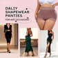Lot 3 culottes gainantes taille haute BBEUU - Bande antidérapante silicone, extensibles, respirantes, sans coutures, affinent ventre et fesses. Modèle basique, plusieurs couleurs.