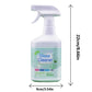 Nettoyant efficace pour salle de bains avec buse de pulvérisatio