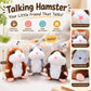 ✨Peluche de hamster qui parle – répète tout ce que vous dites, secoue automatiquement la tête – un plaisir pour les enfants comme pour les adultes.🎁