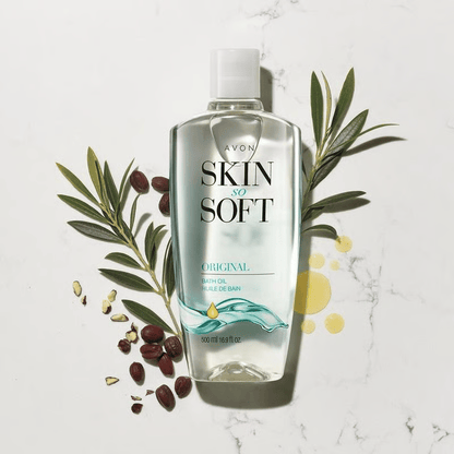 Nouveauté 2026 🔥 1 acheté, 1 offert !! ✨ Huile de bain Skin So Soft Original – Une peau soyeuse et une protection naturelle contre les mouches et les moustiques pour les humains et les animaux de compagnie 🛁🐴