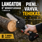 ⚡60 % de réduction dès maintenant ! 🌳Mini-scie à chaîne sans fil 6 pouces avec 2 batteries🌲