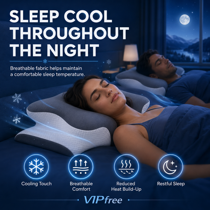 🥳 Promo 2026 – 49 % ! 🌙 Oreiller ergonomique en bambou : soutien cervical, sommeil profond, convient à toutes les positions de sommeil. Confort optimal toute la nuit 💤