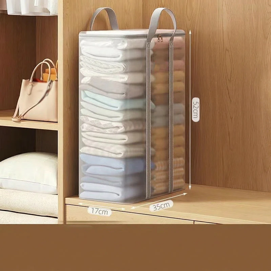 🔥Offre à durée limitée : 49 % de réduction ! 📦Grand sac de rangement en plastique transparent, solide et épais, idéal pour les vêtements, les déménagements et le stockage