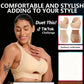 Soutien-gorge sans armatures beige pour femme, bonnets moulés souples et respirants non amovibles, tenue de sport pour le yoga, la gym et l'entraînement quotidie