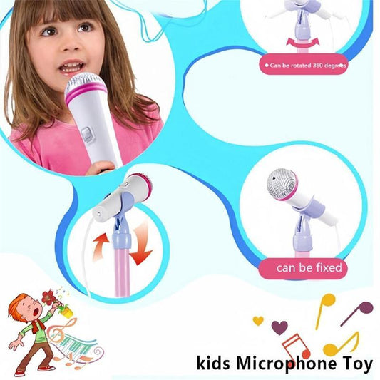 🎄🎉Offre spéciale printemps : 50 % de réduction ✨ Microphone karaoké pour enfants avec lecteur de musique lumineux — Le cadeau idéal pour vos petits