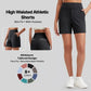 Bermuda de sport taille haute pour femme avec poches – Course à pied, yoga, tenue décontractée d'été（Livraison gratuite à partir de 2 articles