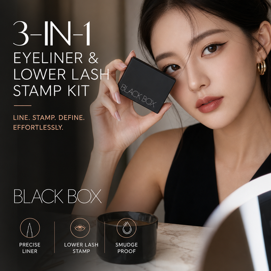 🎉 Soldes 2026 — Plus de 128 000 exemplaires vendus ! 👁️ Kit 3-en-1 : eye-liner et tampon pour les cils inférieurs – Waterproof et sans bavures
