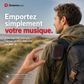 Haut-parleur Bluetooth étanche pour vélo avec support de fixation