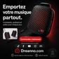 Haut-parleur Bluetooth étanche pour vélo avec support de fixation