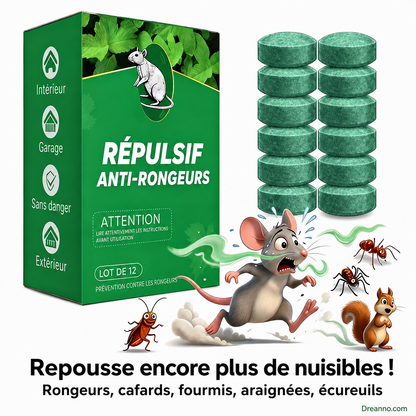 🥳SOLDES 2026🥳💞Plus de 50 000 exemplaires vendus !🏠🛡️ 50 % DE RÉDUCTION ! Répulsif universel – Sans danger pour les animaux de compagnie et la faune sauvage. Sans poison, mais efficace. À utiliser à l'intérieur comme à l'extérieur. 🐾✅