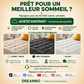 🛌Matelas rembourré de fibres de bambou🌱 | 100 % naturel | Confort de sommeil moelleux💤, respirant et régulateur d'humidité | Hypoallergénique, résistant et écologique ♻️ | Idéal pour les nuits chaudes et les peaux sensibles | MAINTENANT À -50 % !👉