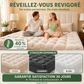 🛌Matelas rembourré de fibres de bambou🌱 | 100 % naturel | Confort de sommeil moelleux💤, respirant et régulateur d'humidité | Hypoallergénique, résistant et écologique ♻️ | Idéal pour les nuits chaudes et les peaux sensibles | MAINTENANT À -50 % !👉