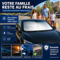 Parasol pare-soleil pour pare-brise de voiture - Parasol pliable, protection pare-soleil anti-UV pour pare-brise avant (protection thermique) compatible avec la plupart des modèles de voiture