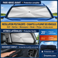 Parasol pare-soleil pour pare-brise de voiture - Parasol pliable, protection pare-soleil anti-UV pour pare-brise avant (protection thermique) compatible avec la plupart des modèles de voiture