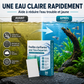 🐠 1 acheté, 1 offert ! ✨ FEUILLES CLARIFIANTES POUR AQUARIUM - Une eau cristalline en 24 heures, élimine les odeurs et les impuretés, sans danger pour tous les poissons et toutes les plantes 🌿🔮