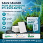 🐠 1 acheté, 1 offert ! ✨ FEUILLES CLARIFIANTES POUR AQUARIUM - Une eau cristalline en 24 heures, élimine les odeurs et les impuretés, sans danger pour tous les poissons et toutes les plantes 🌿🔮