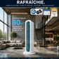 【Rafraîchissez toute la pièce en 90 secondes】Ventilateur colonne — un climatiseur pouvant être utilisé aussi bien en position verticale qu'horizontale