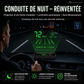Affichage tête haute (HUD) GPS automobile Compteur de vitesse numérique